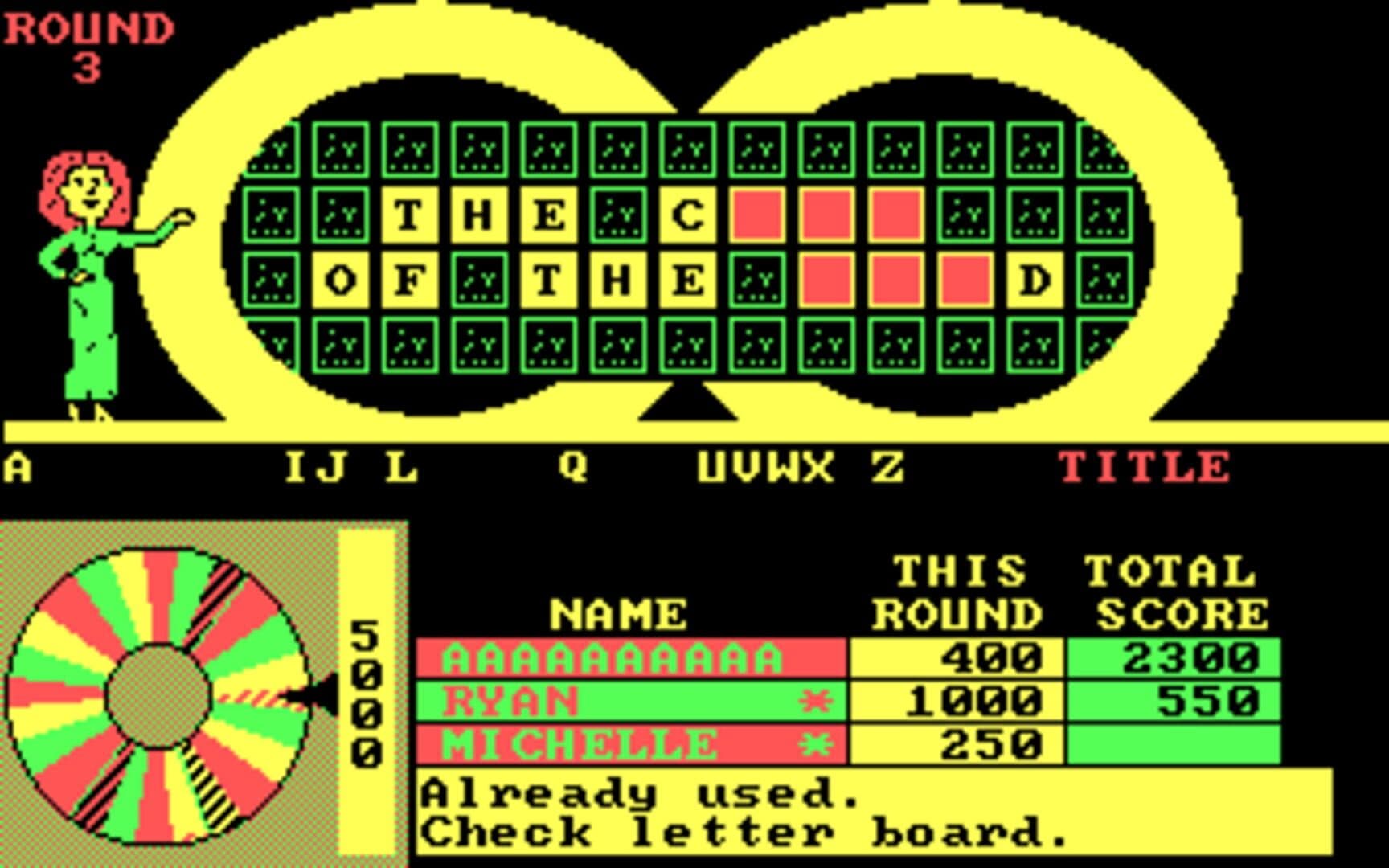 Wheel of Fortune screenshot 1