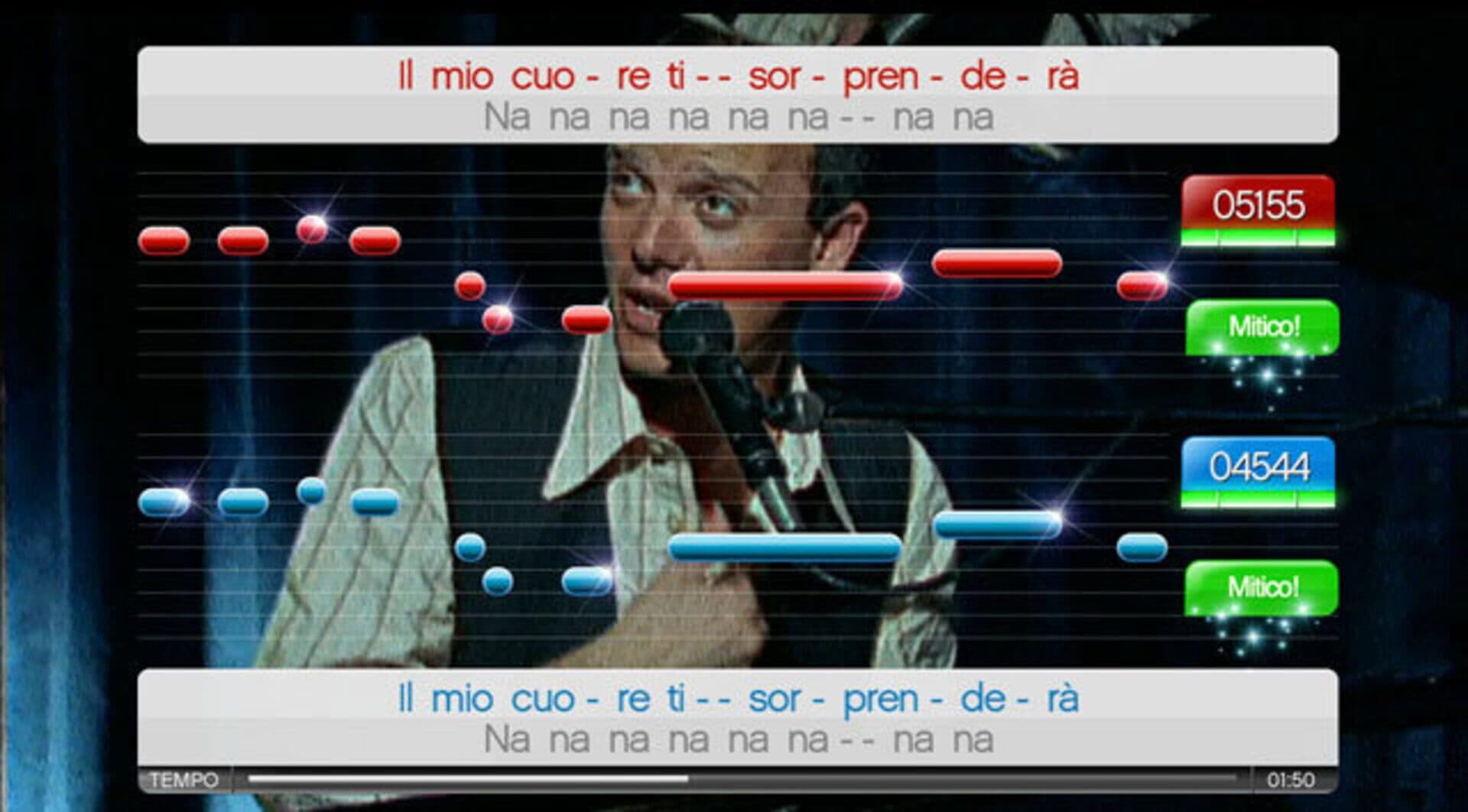 SingStar: Cantautori Italiani screenshot 2