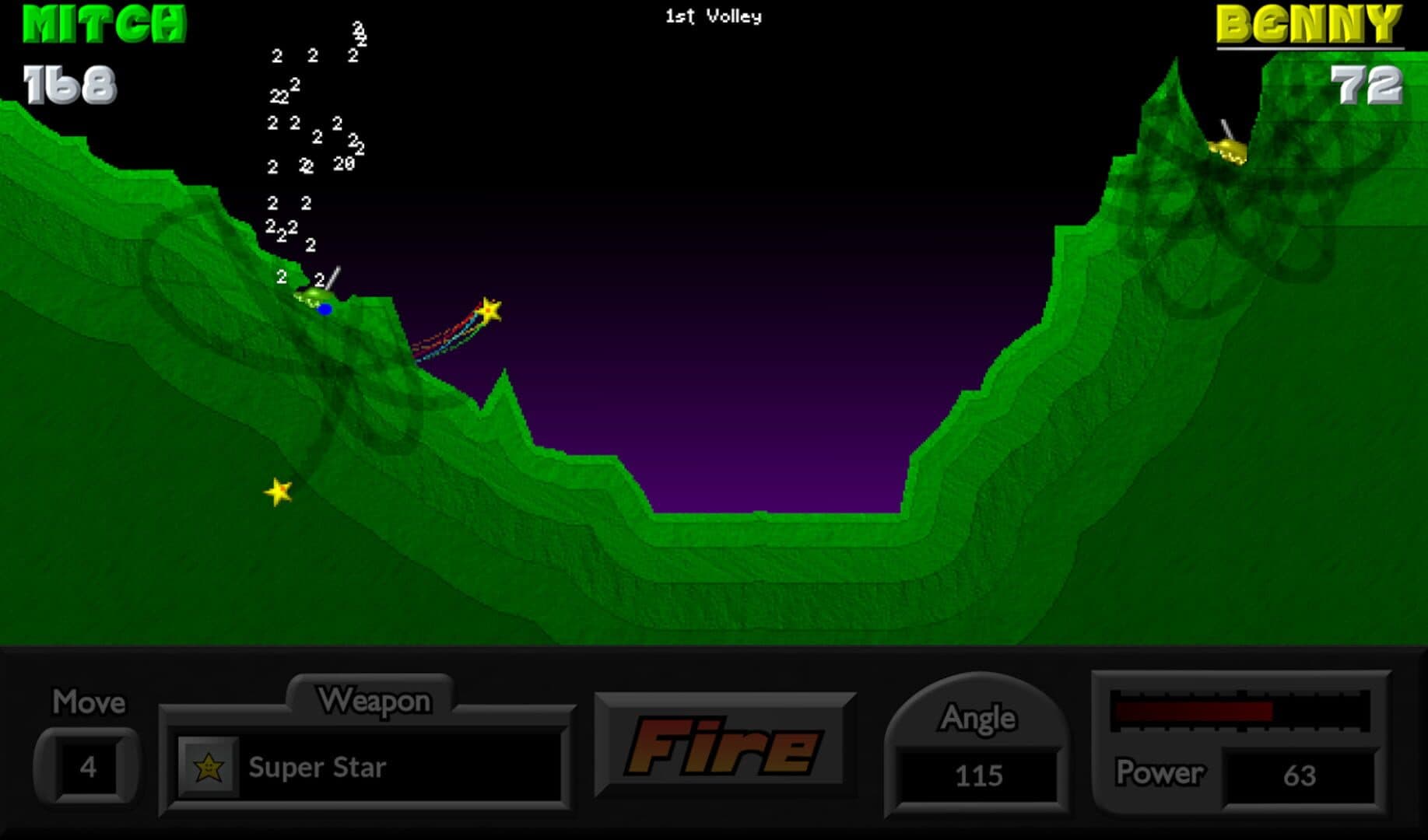 Pocket Tanks screenshot 2