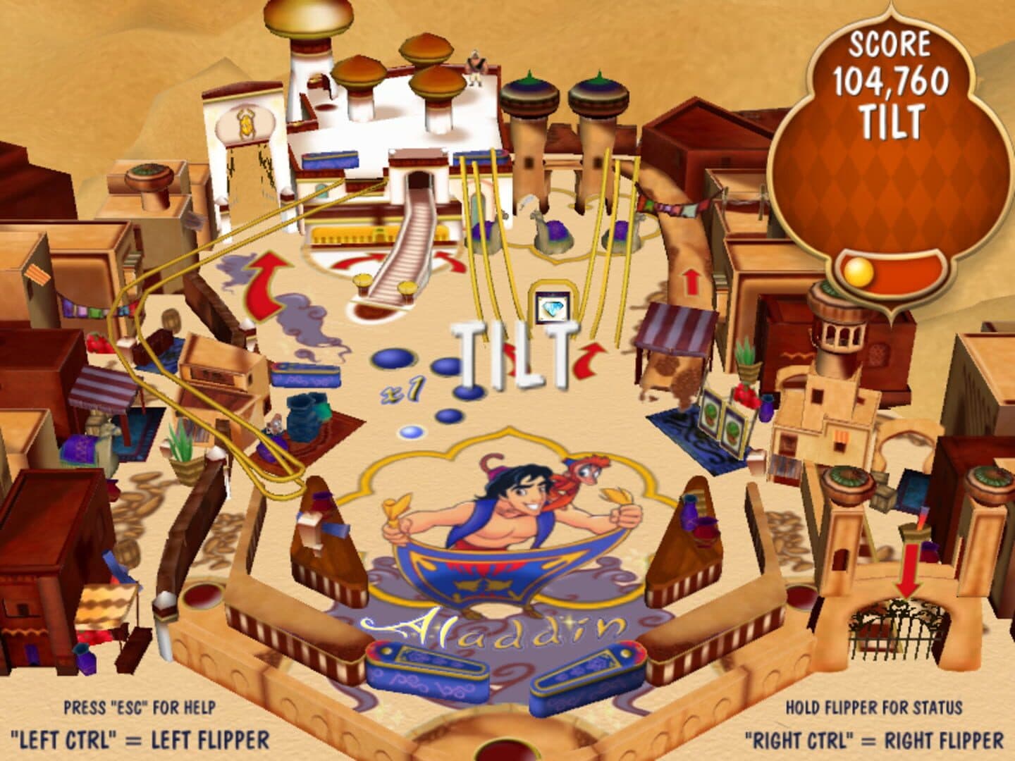 Aladdin Pinball screenshot 7