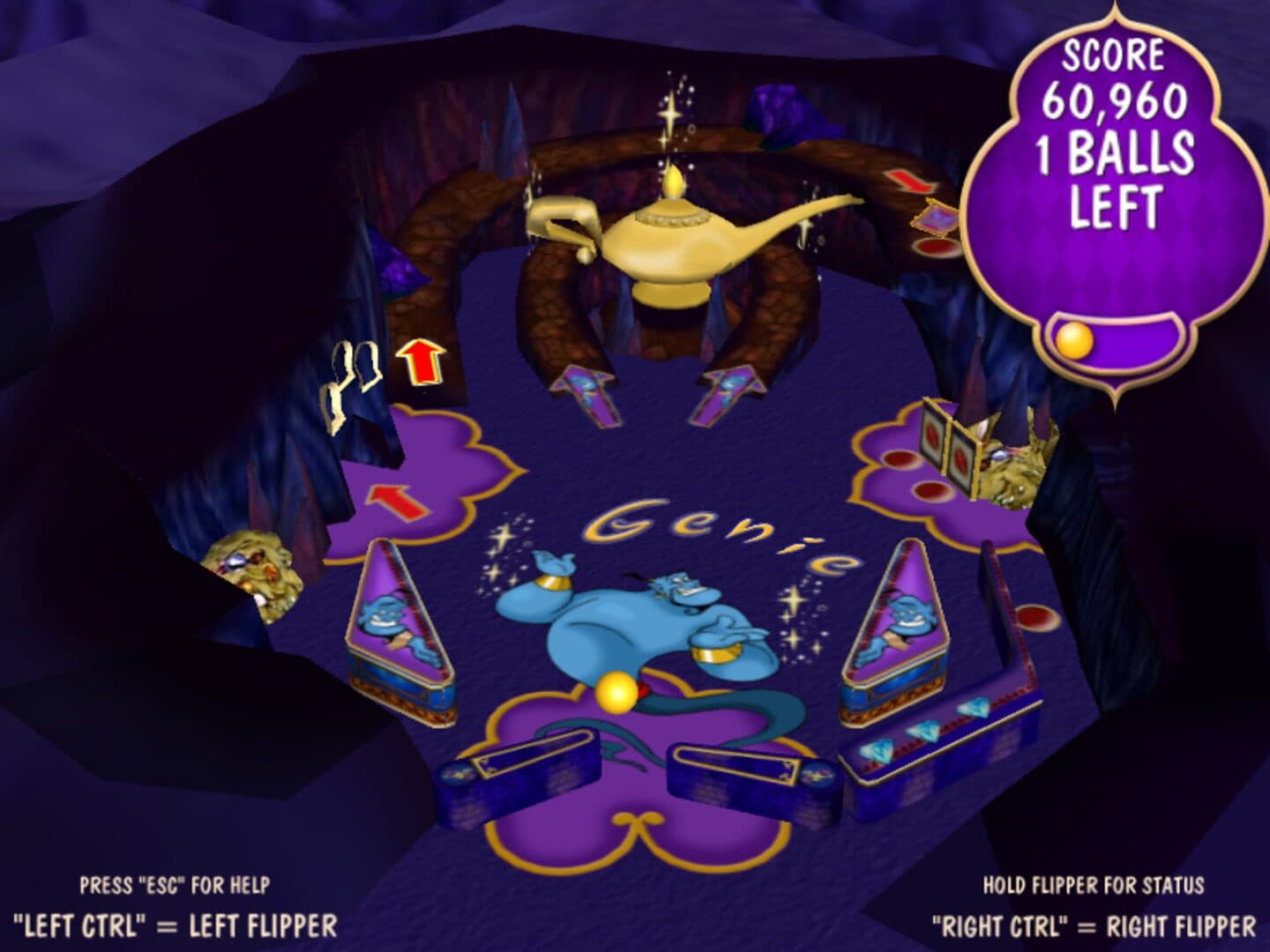Aladdin Pinball screenshot 9