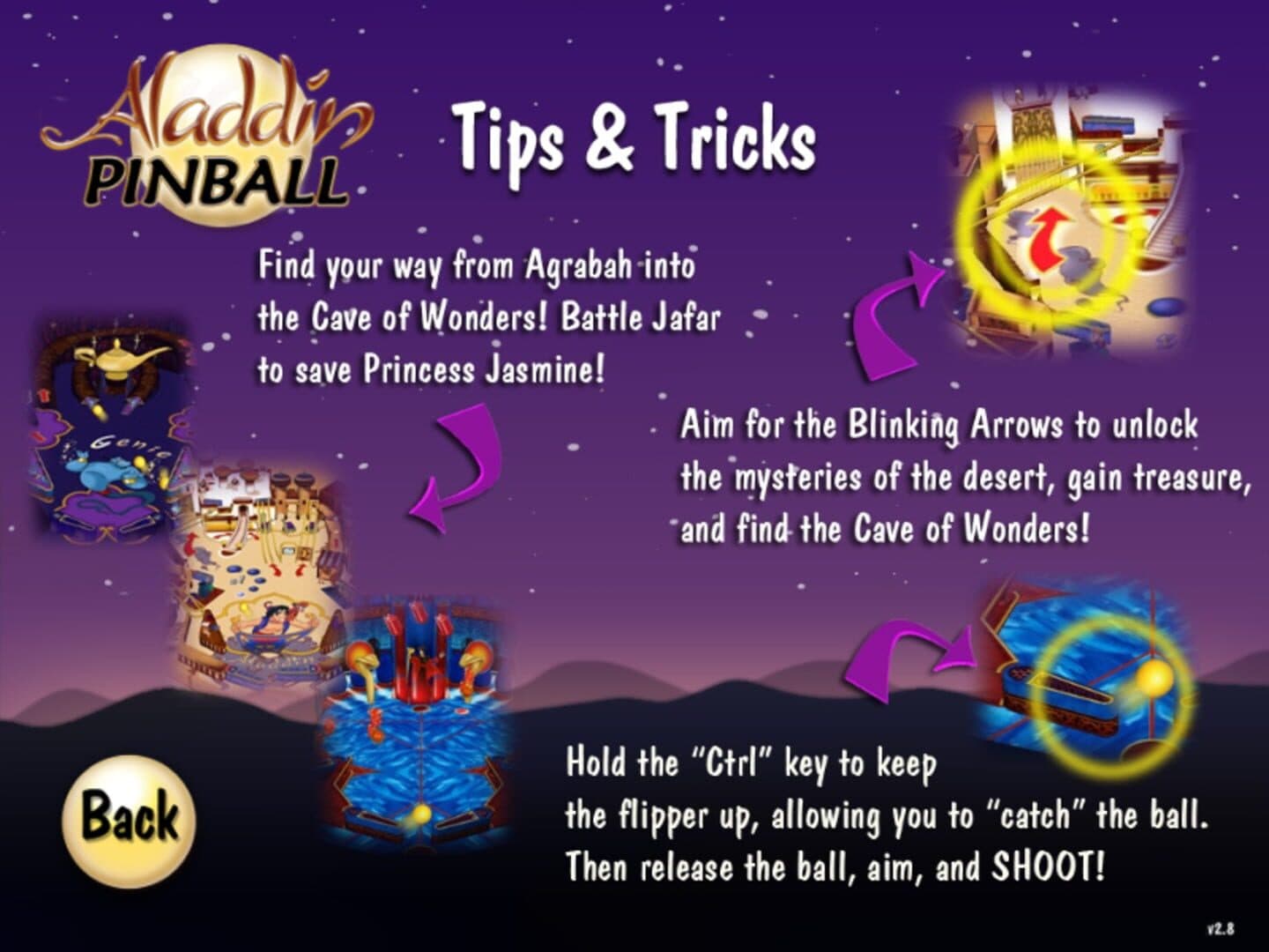 Aladdin Pinball screenshot 5