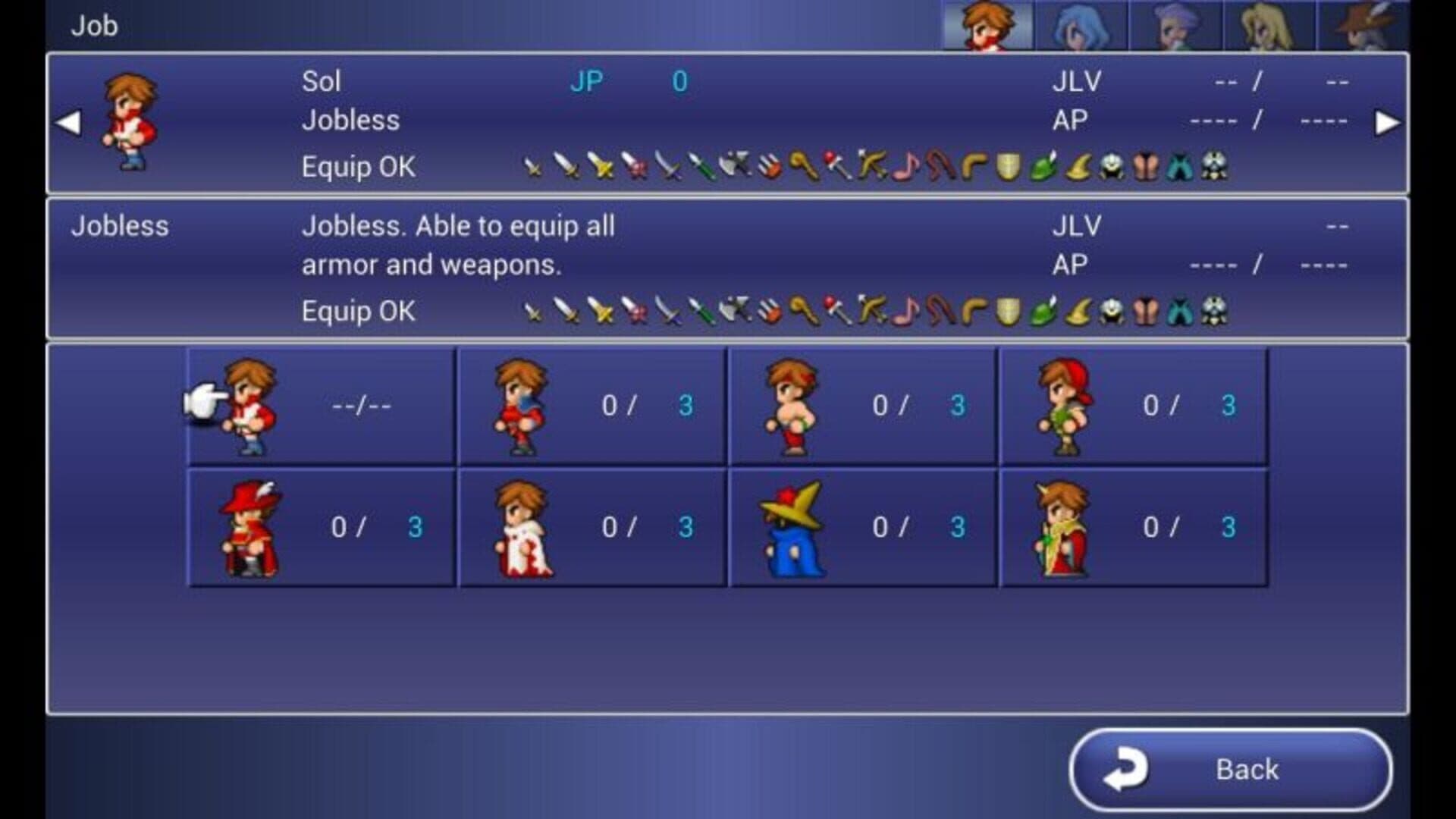 Final Fantasy Dimensions screenshot 1