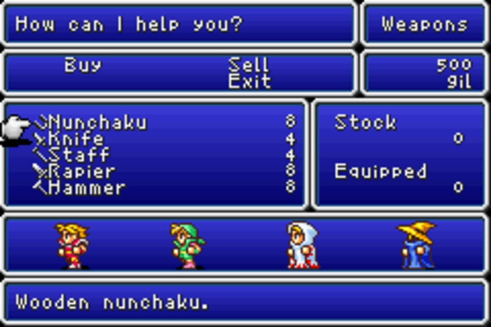 Final Fantasy I & II: Dawn of Souls screenshot 3