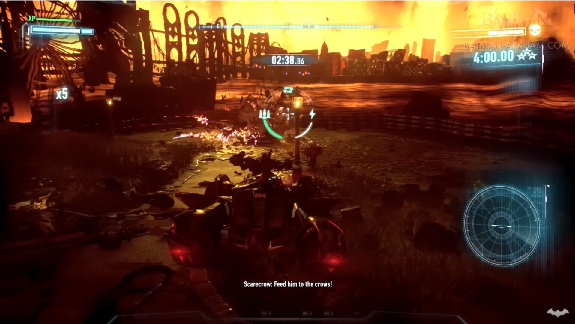 Batman: Arkham Knight - PlayStation Exclusive Scarecrow Nightmare Missions screenshot 5