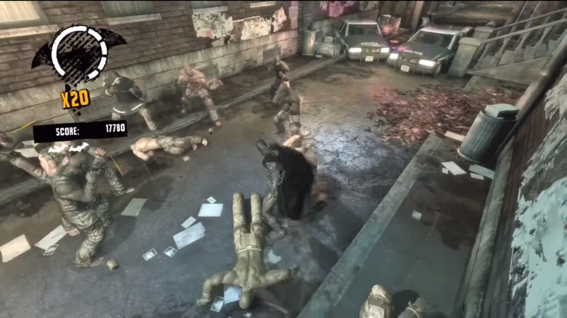 Batman: Arkham Asylum - Crime Alley Challenge Map screenshot 2