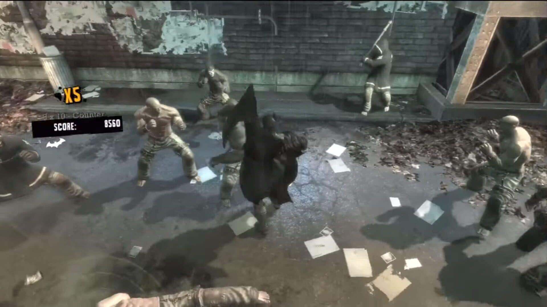 Batman: Arkham Asylum - Crime Alley Challenge Map screenshot 3