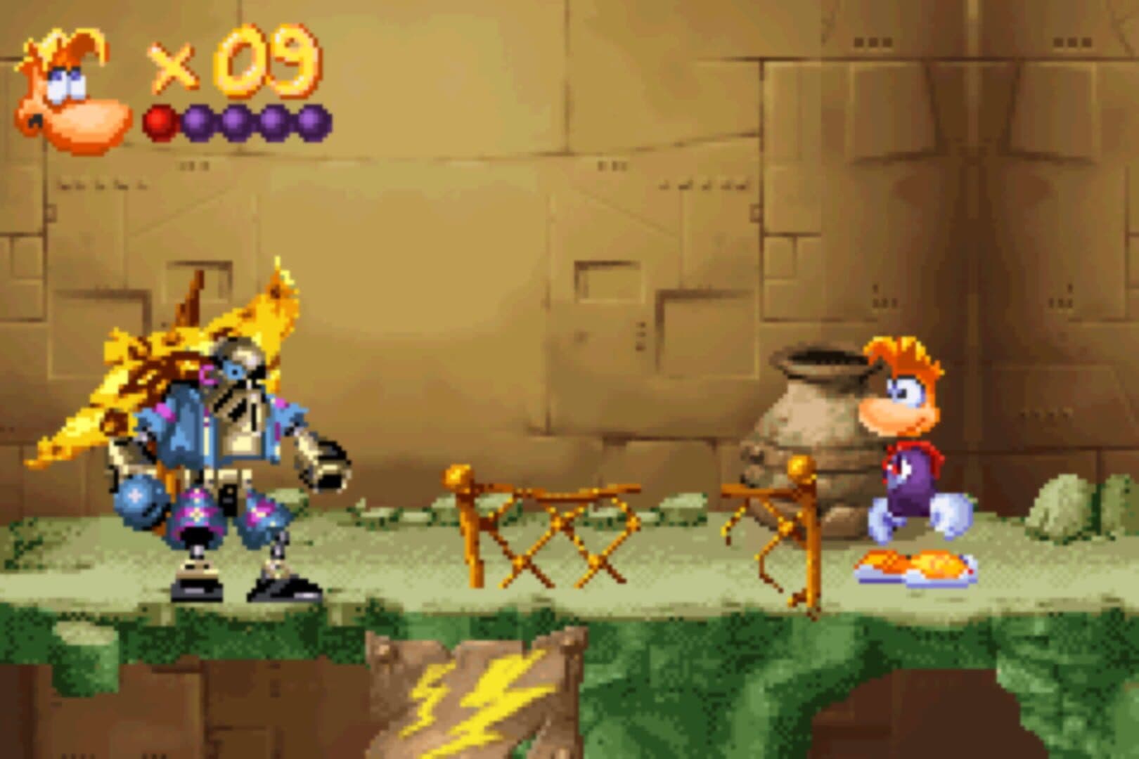Disney's Winnie the Pooh's Rumbly Tumbly Adventure & Rayman 3 screenshot 3