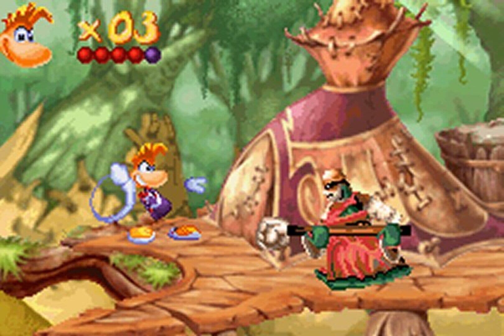 Disney's Winnie the Pooh's Rumbly Tumbly Adventure & Rayman 3 screenshot 5