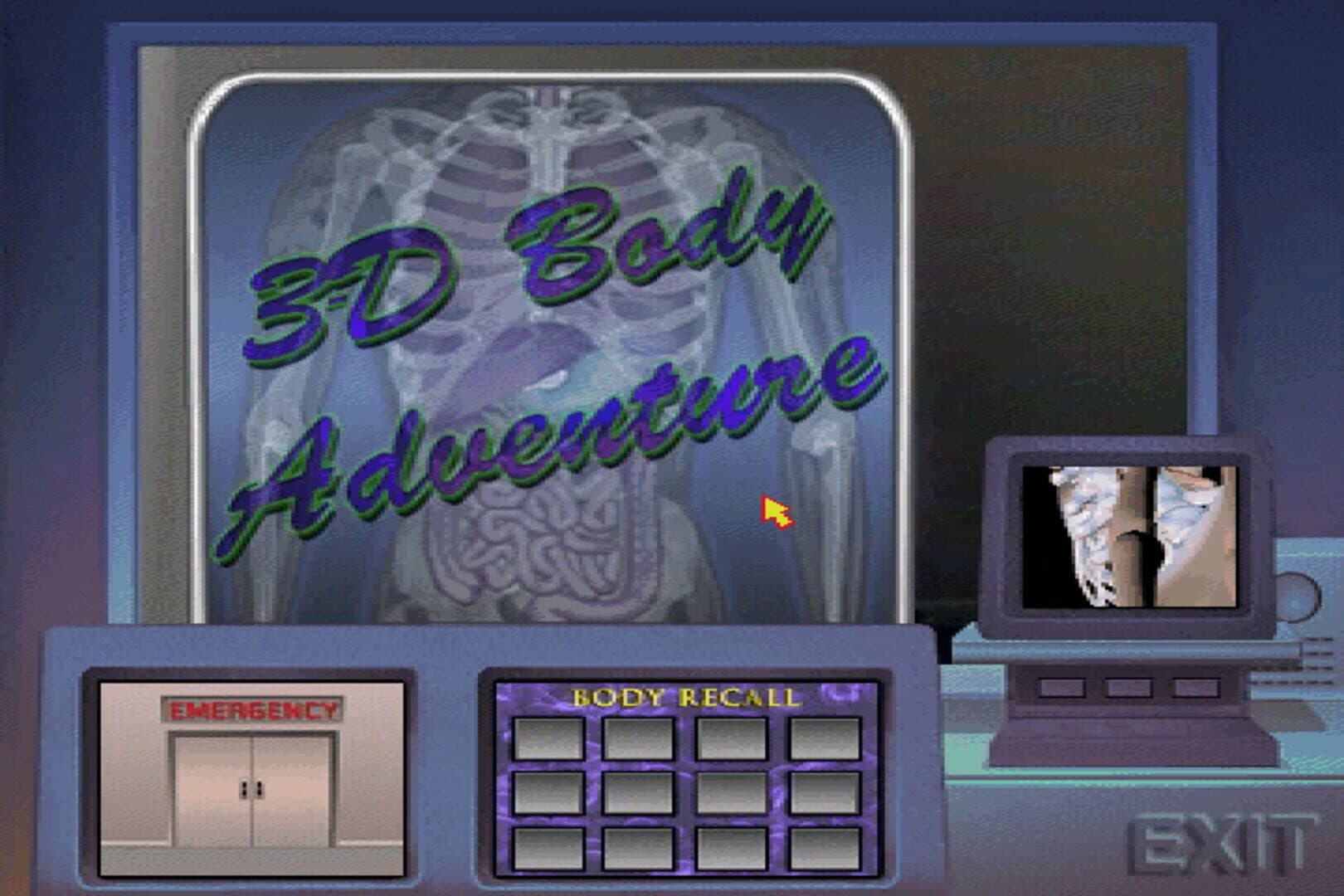 3-D Body Adventure screenshot 4