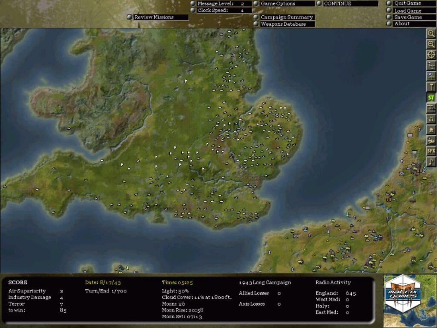 Gary Grigsby's Eagle Day to Bombing the Reich screenshot 3
