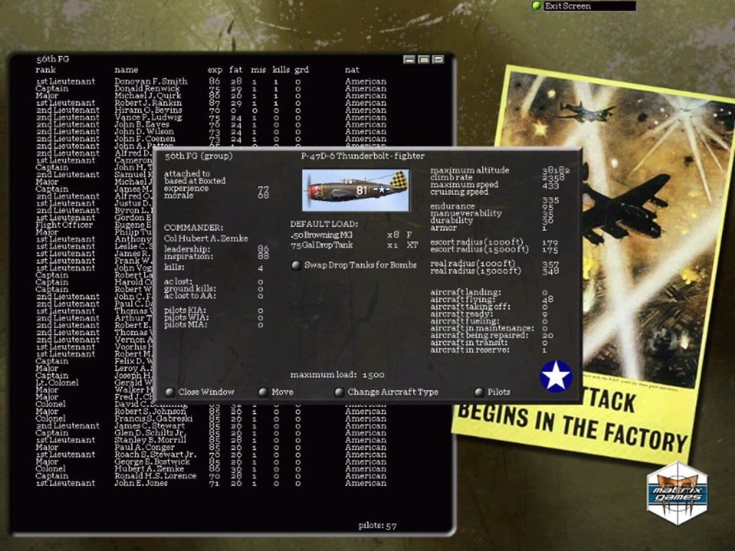 Gary Grigsby's Eagle Day to Bombing the Reich screenshot 4