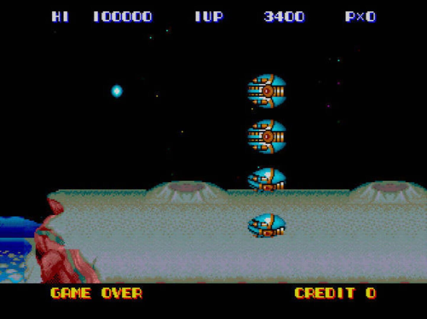 Hyper Dyne: Side Arms screenshot 3