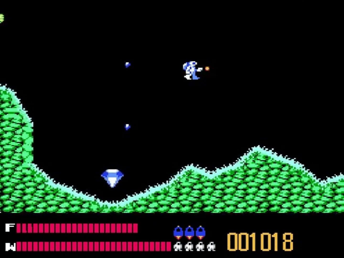 Solar Jetman: Hunt for the Golden Warpship screenshot 2
