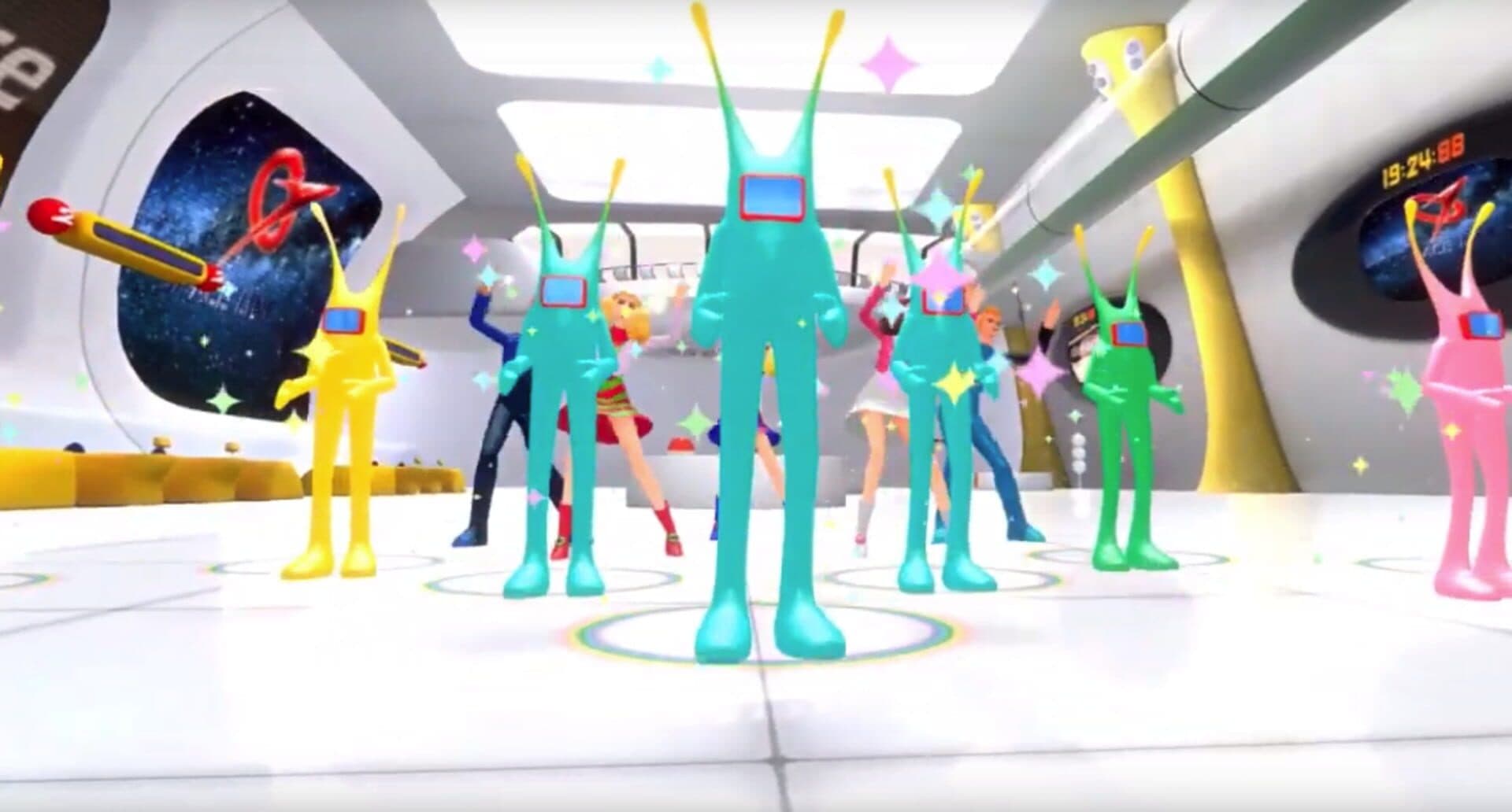 Space Channel 5 VR: Kinda Funky News Flash screenshot 1