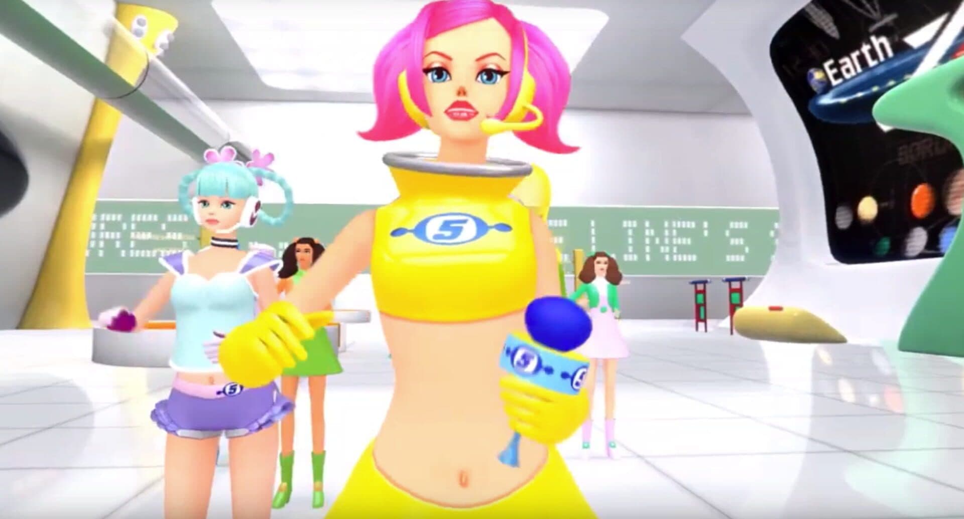 Space Channel 5 VR: Kinda Funky News Flash screenshot 5