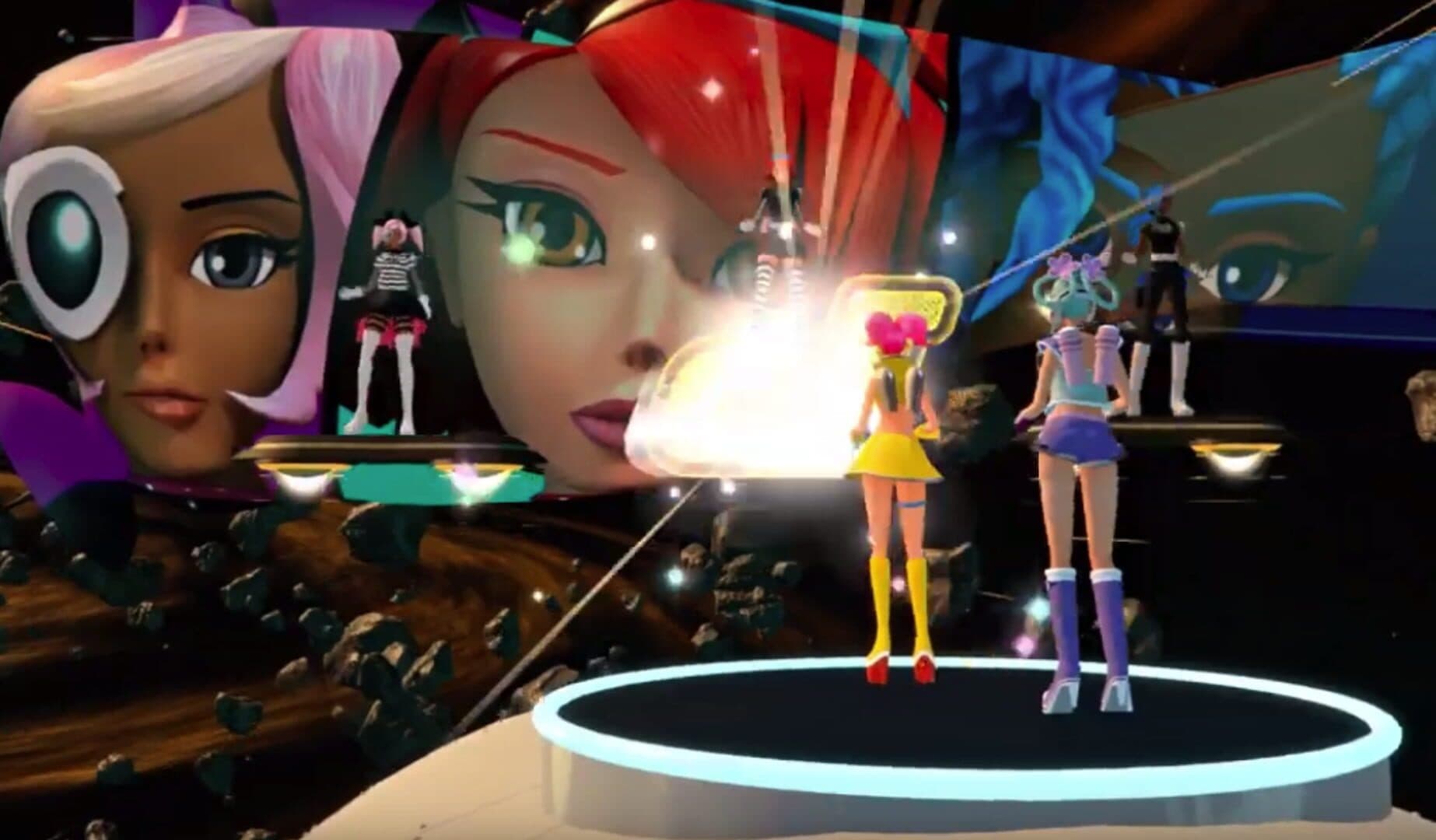 Space Channel 5 VR: Kinda Funky News Flash screenshot 7