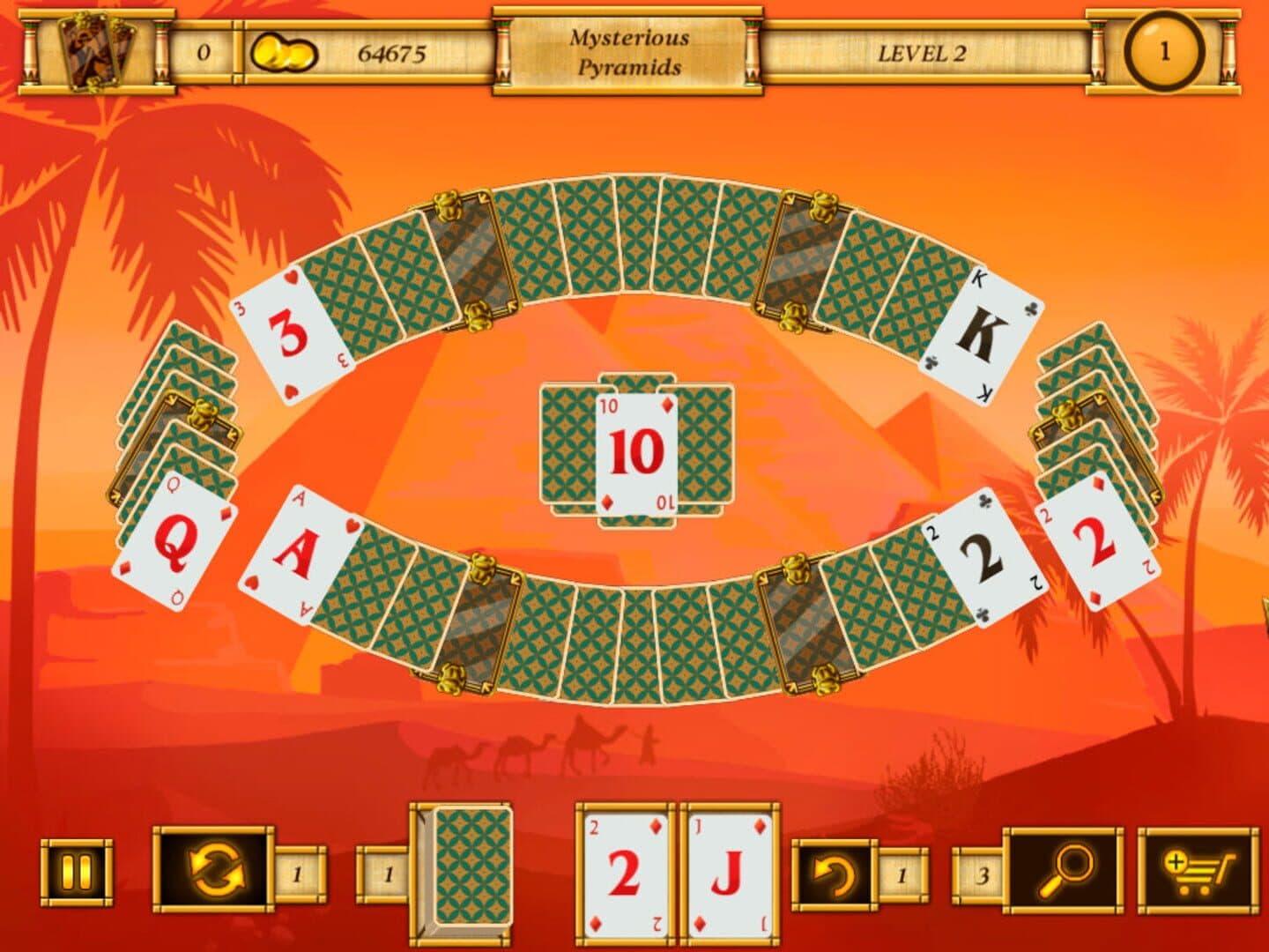 Egypt Solitaire: Match 2 Cards screenshot 5