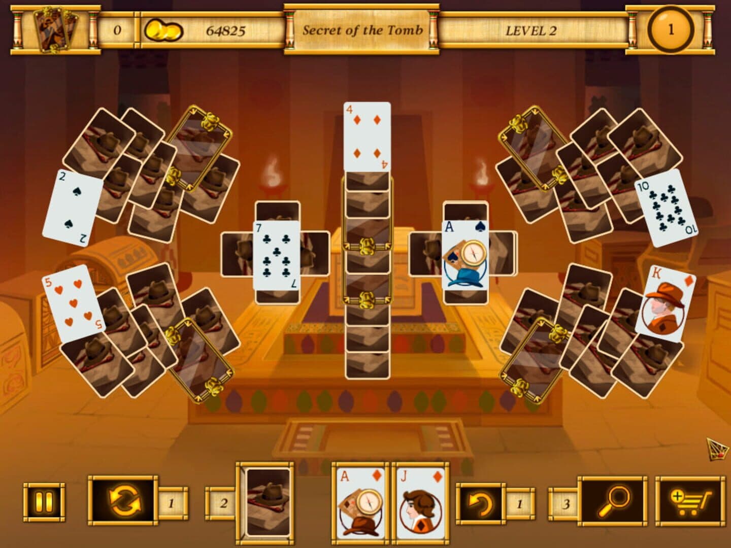 Egypt Solitaire: Match 2 Cards screenshot 2