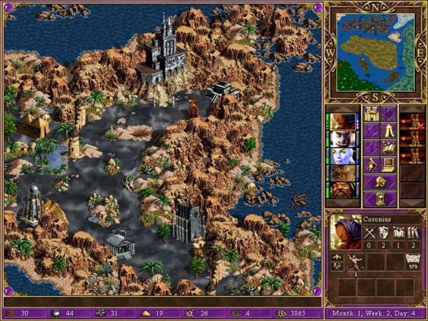 Heroes of Might and Magic III: The Shadow of Death screenshot 2
