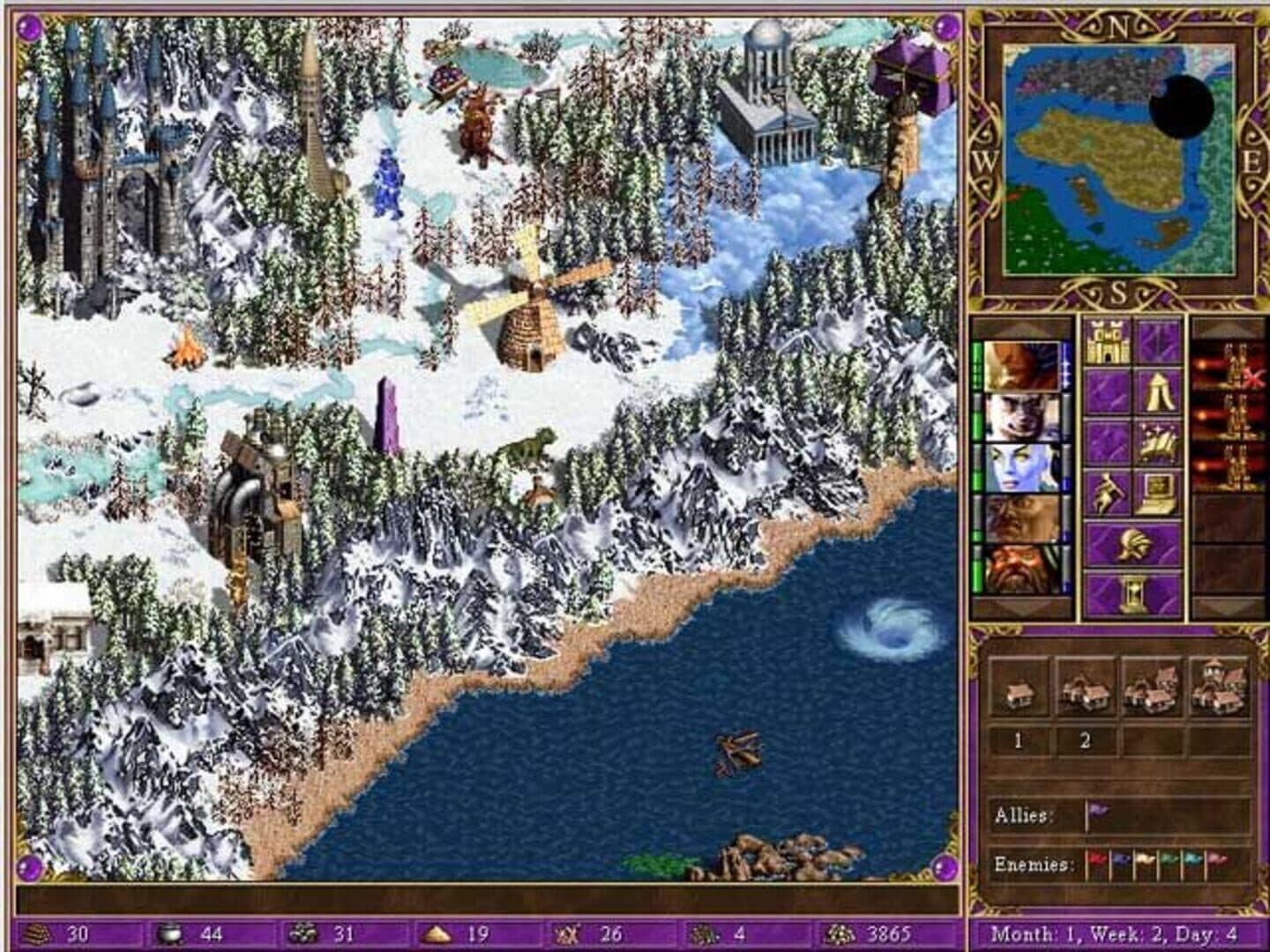Heroes of Might and Magic III: The Shadow of Death screenshot 4
