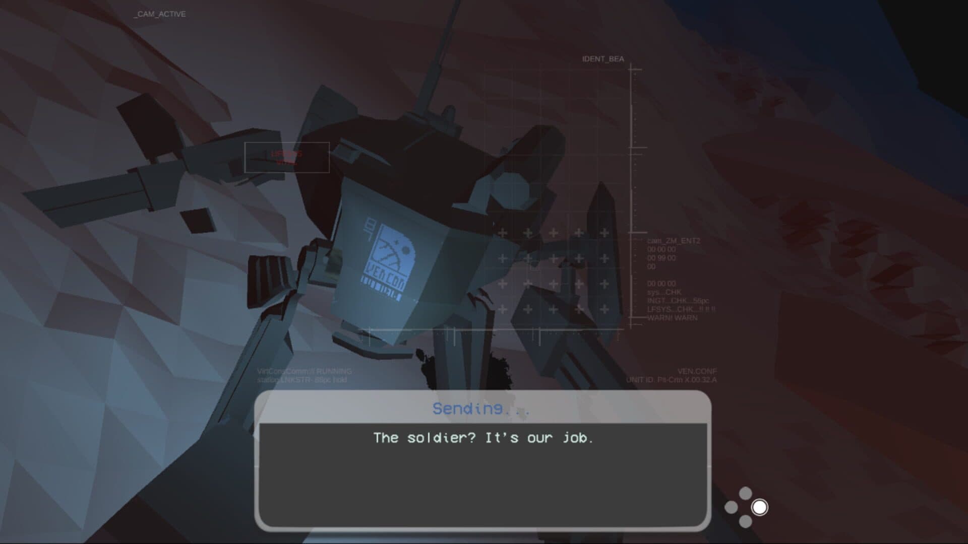 Can Androids Pray: Blue screenshot 3