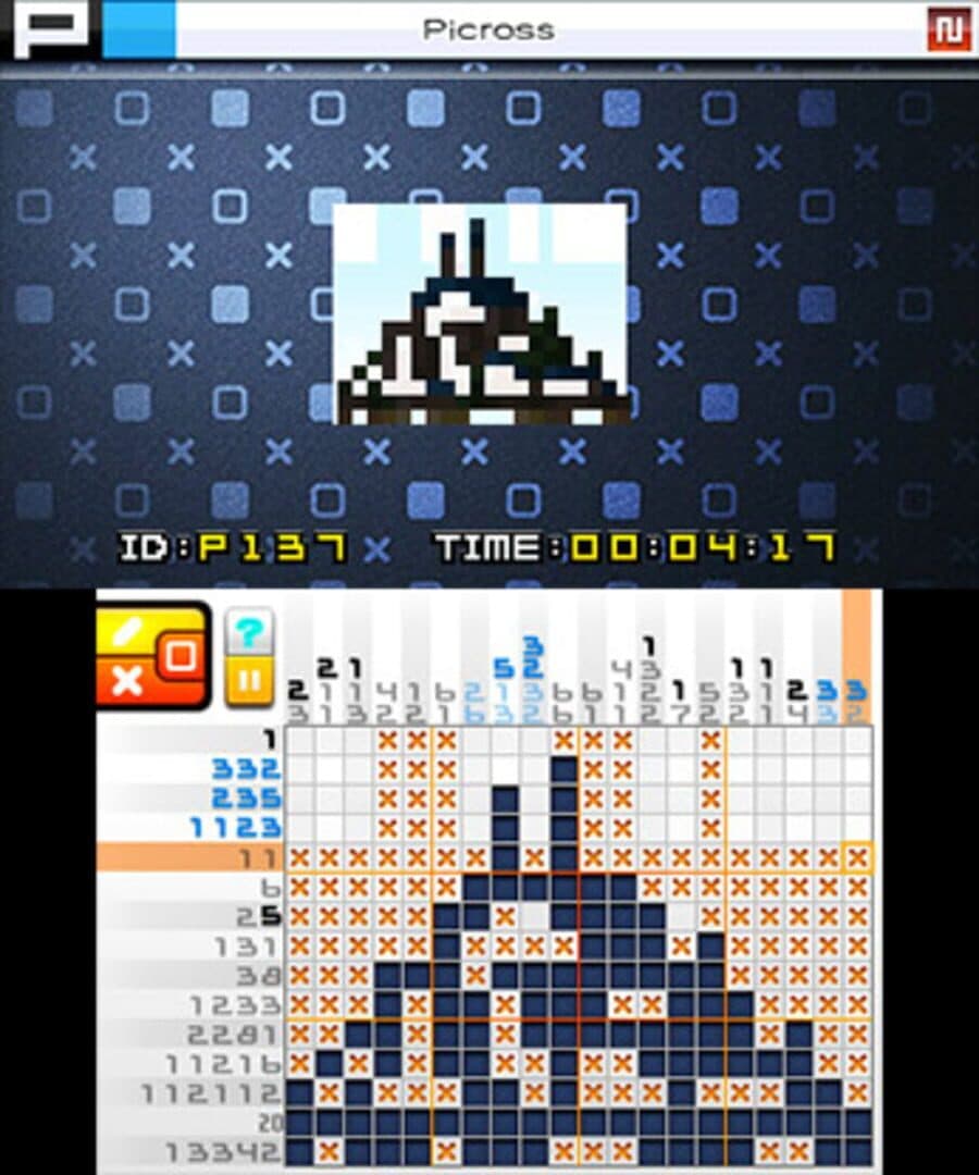 Picross e8 screenshot 4