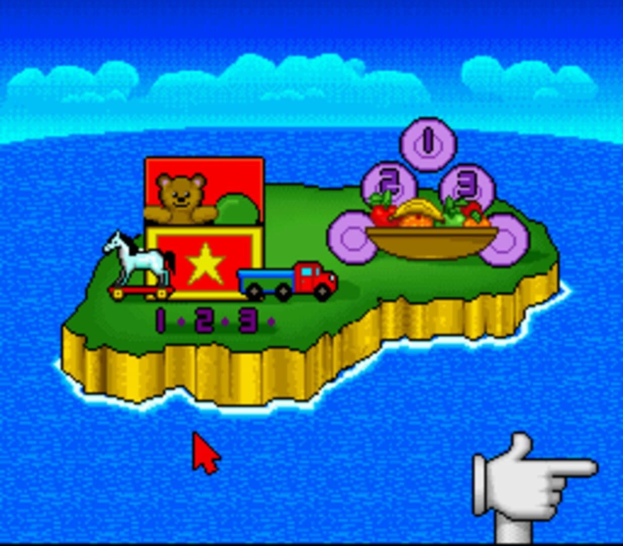 Mario's Early Years! Fun with Numbers screenshot 2