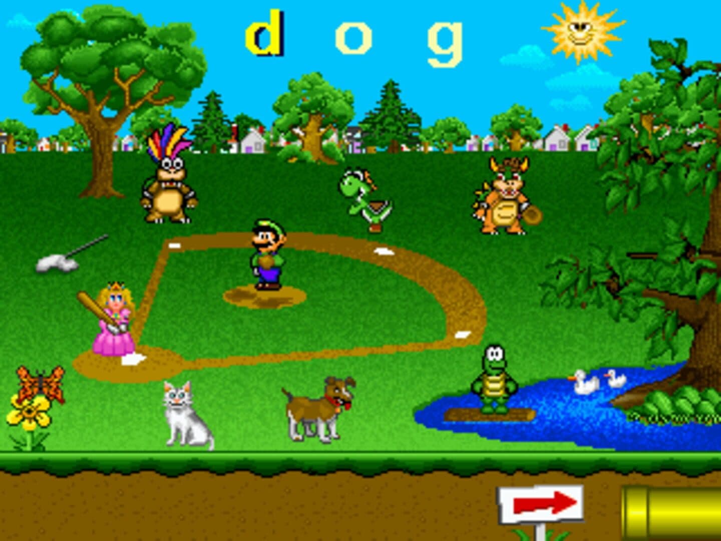 Mario's Early Years! Fun with Letters screenshot 1