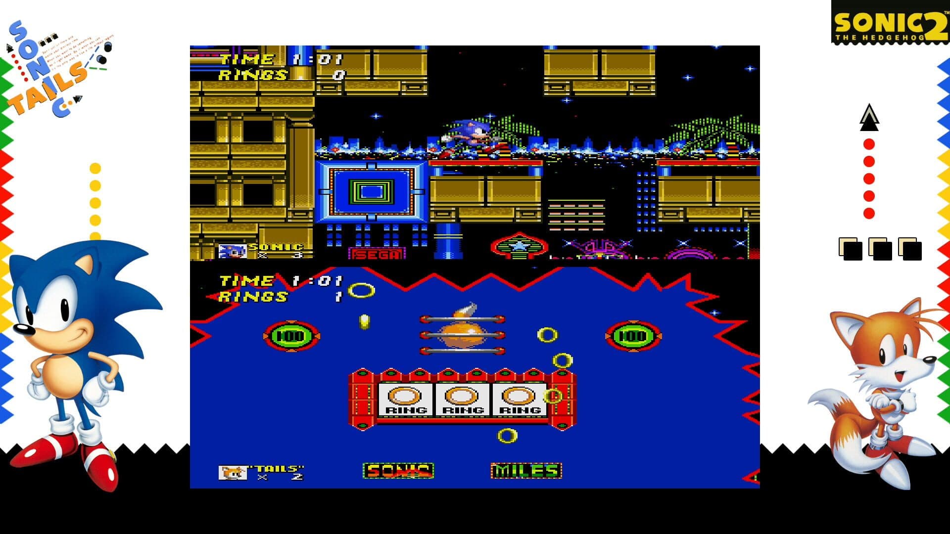 Sega Ages: Sonic the Hedgehog 2 screenshot 1
