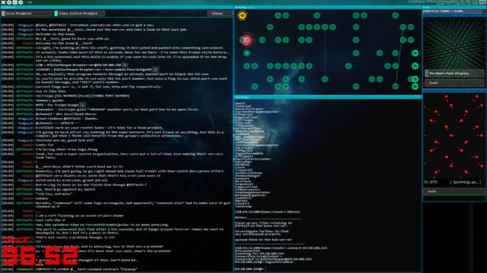Hacknet: Labyrinths screenshot 1