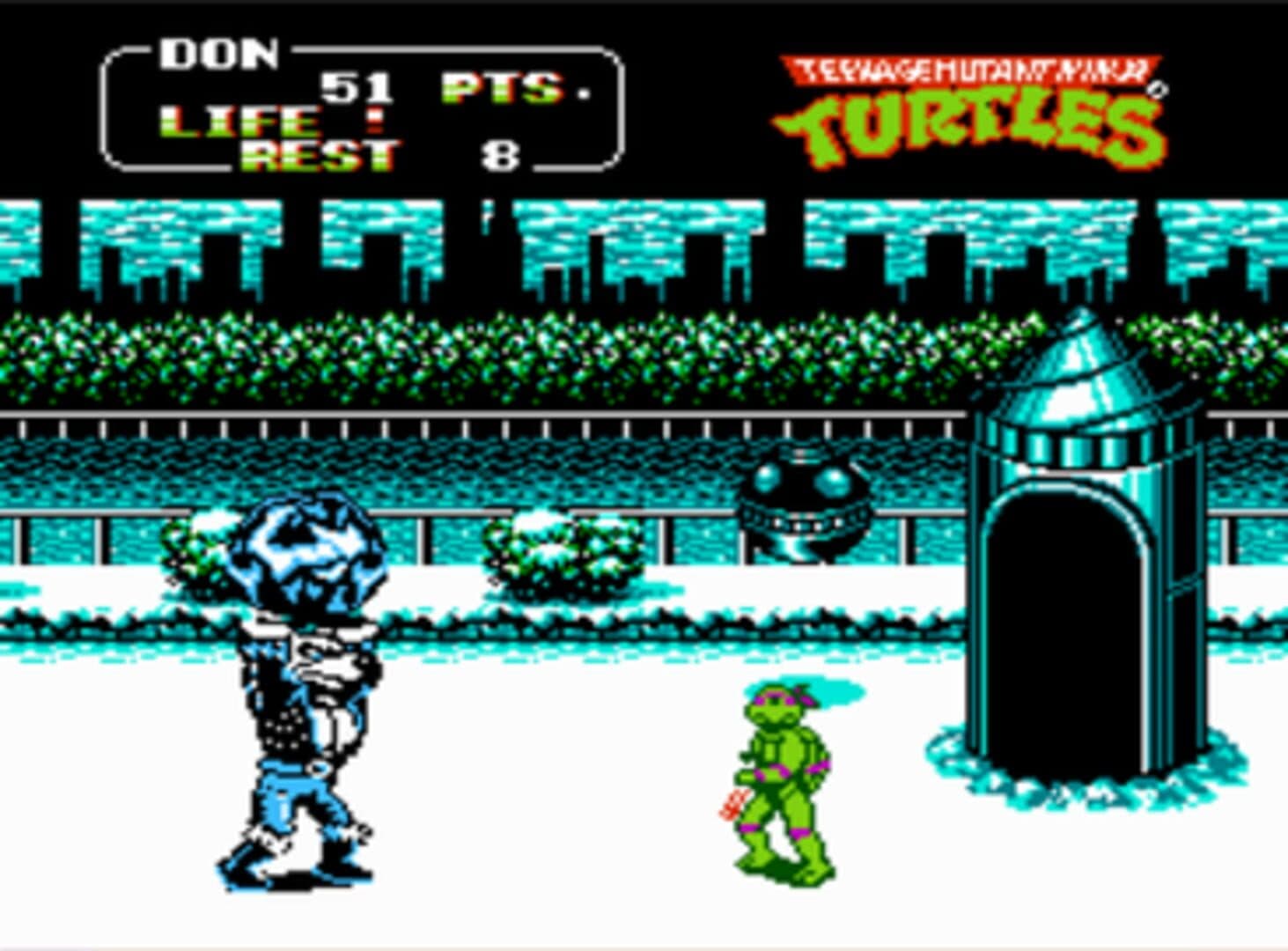 Teenage Mutant Ninja Turtles II: The Arcade Game screenshot 2