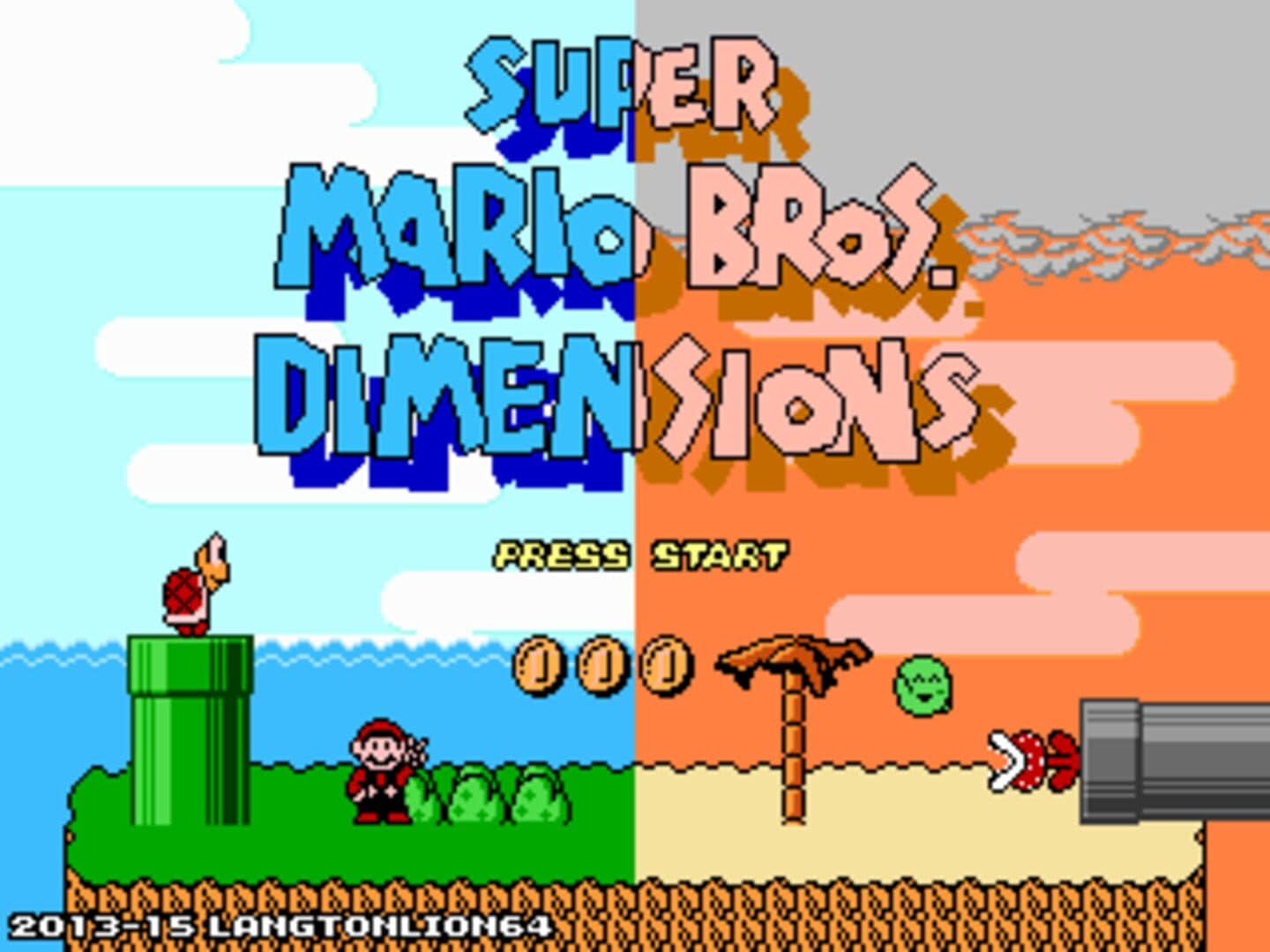 Super Mario Bros. Dimensions screenshot 1