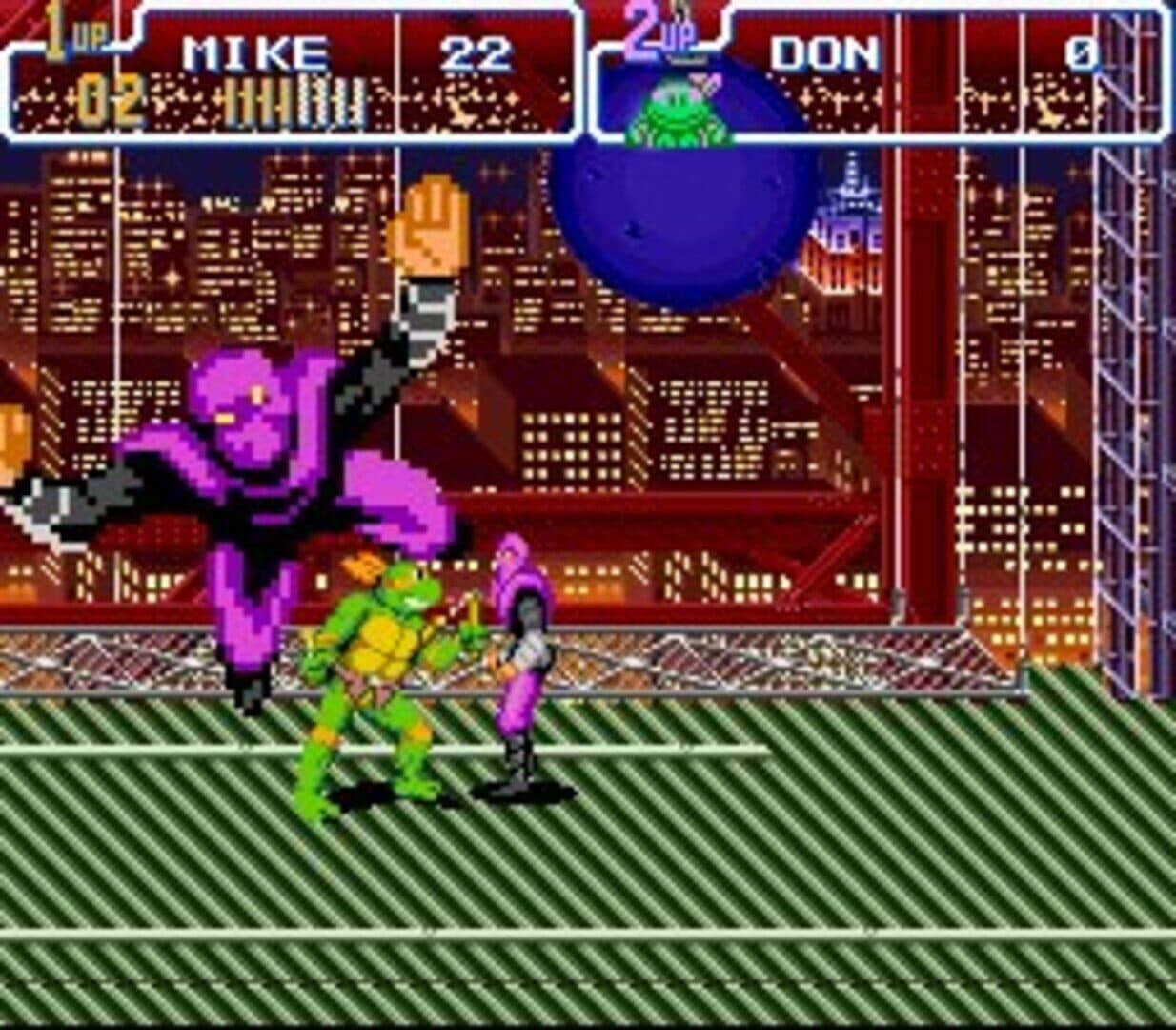 Teenage Mutant Ninja Turtles IV: Turtles in Time screenshot 2