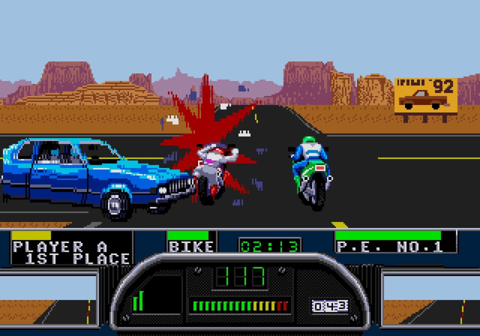 Road Rash II screenshot 6