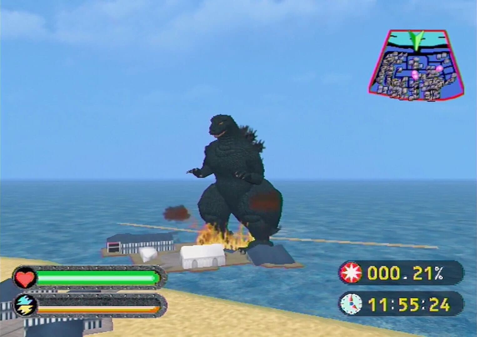 Godzilla Generations screenshot 1