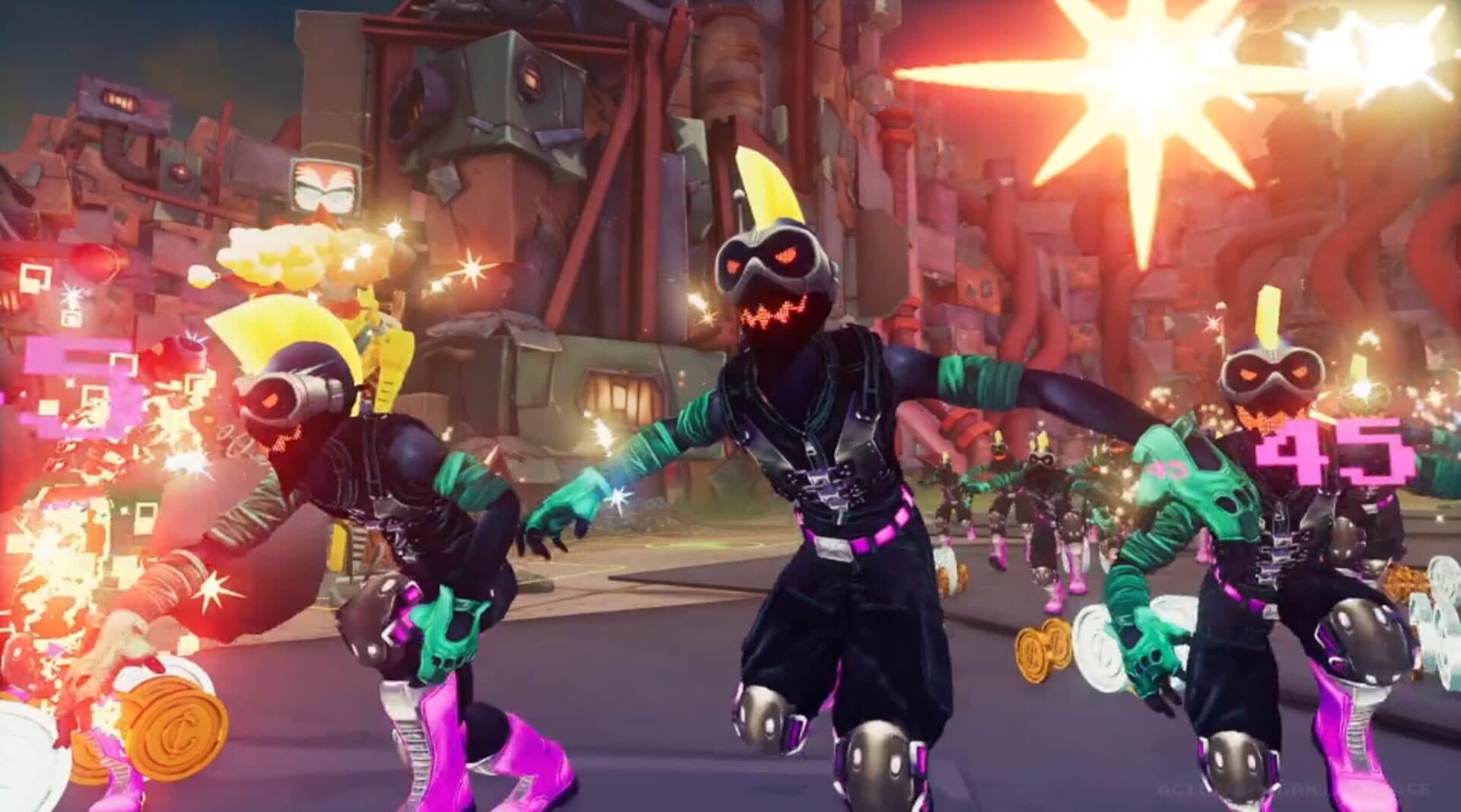 Neon Fury screenshot 1