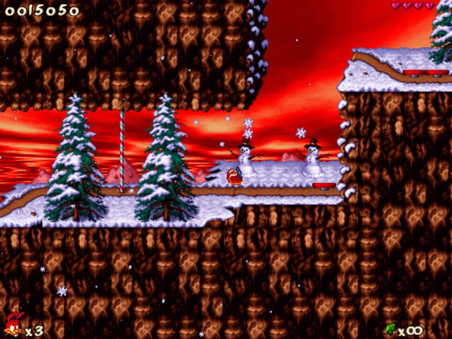 Jazz Jackrabbit 2: The Christmas Chronicles screenshot 1