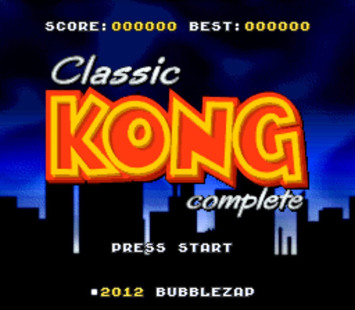 Classic Kong screenshot 1