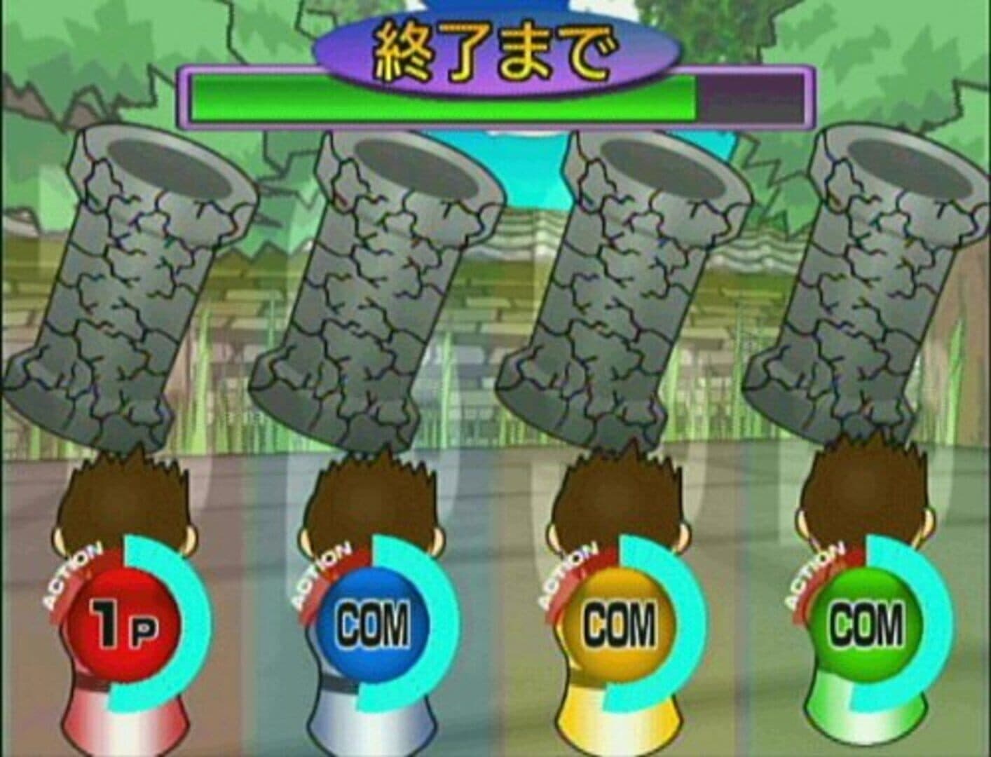Isometric & Karate Exercise: Wii de Kotsuban Fitness screenshot 1
