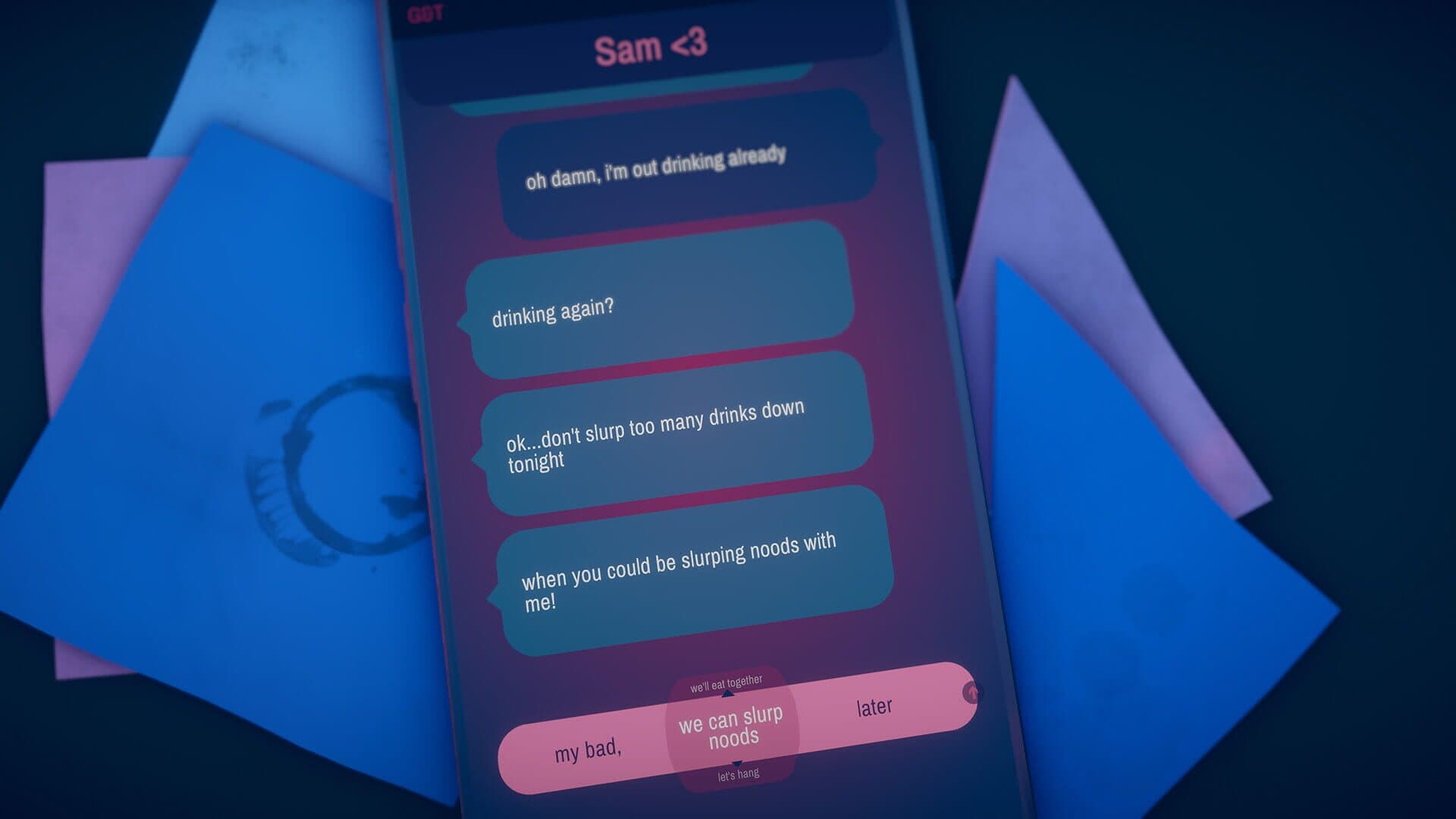 We should talk. screenshot 1