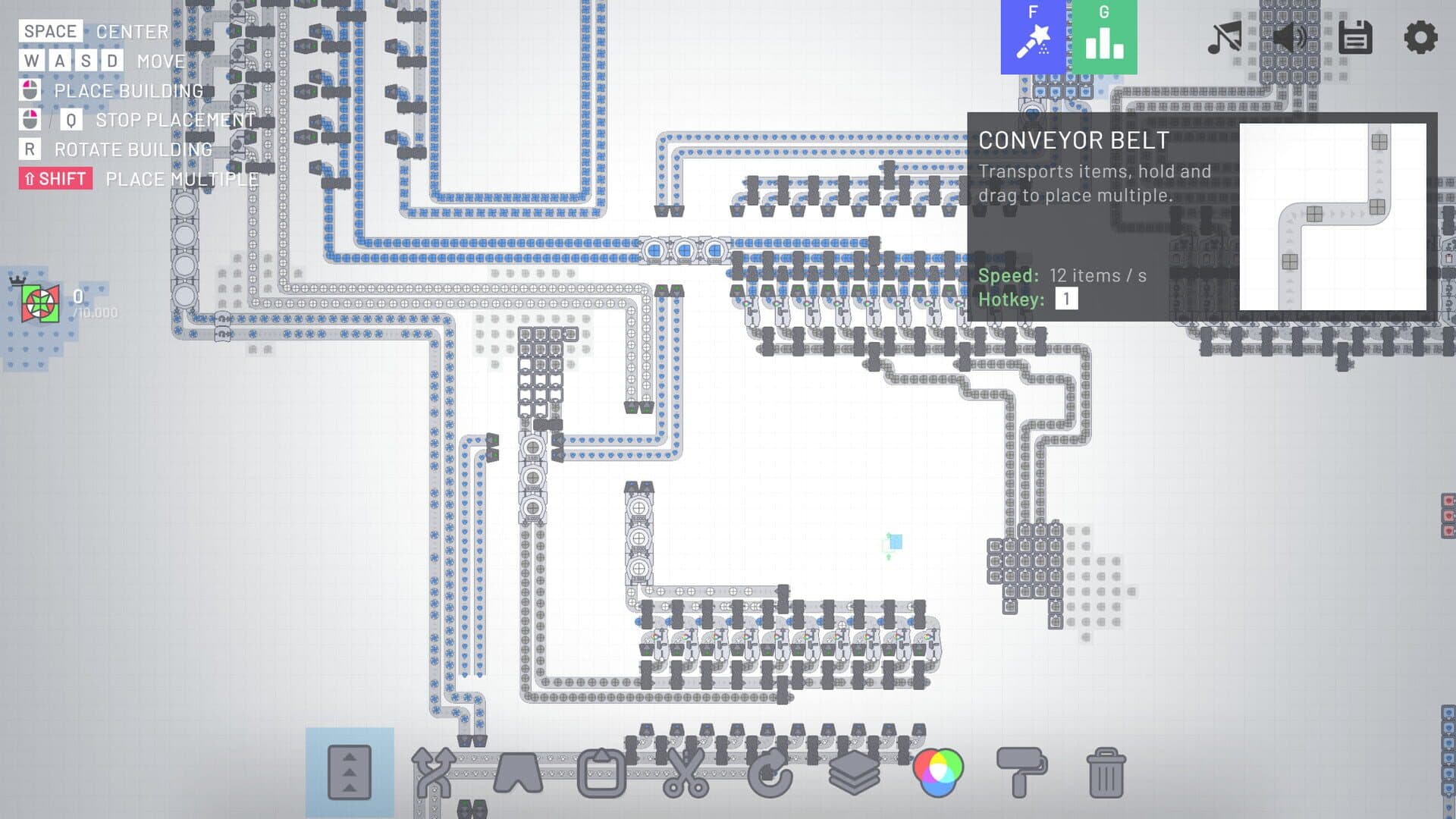 Shapez screenshot 2