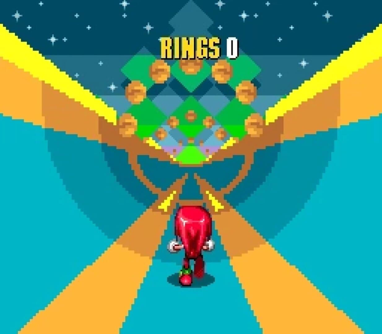 Knuckles the Echidna in Sonic the Hedgehog 2 screenshot 2