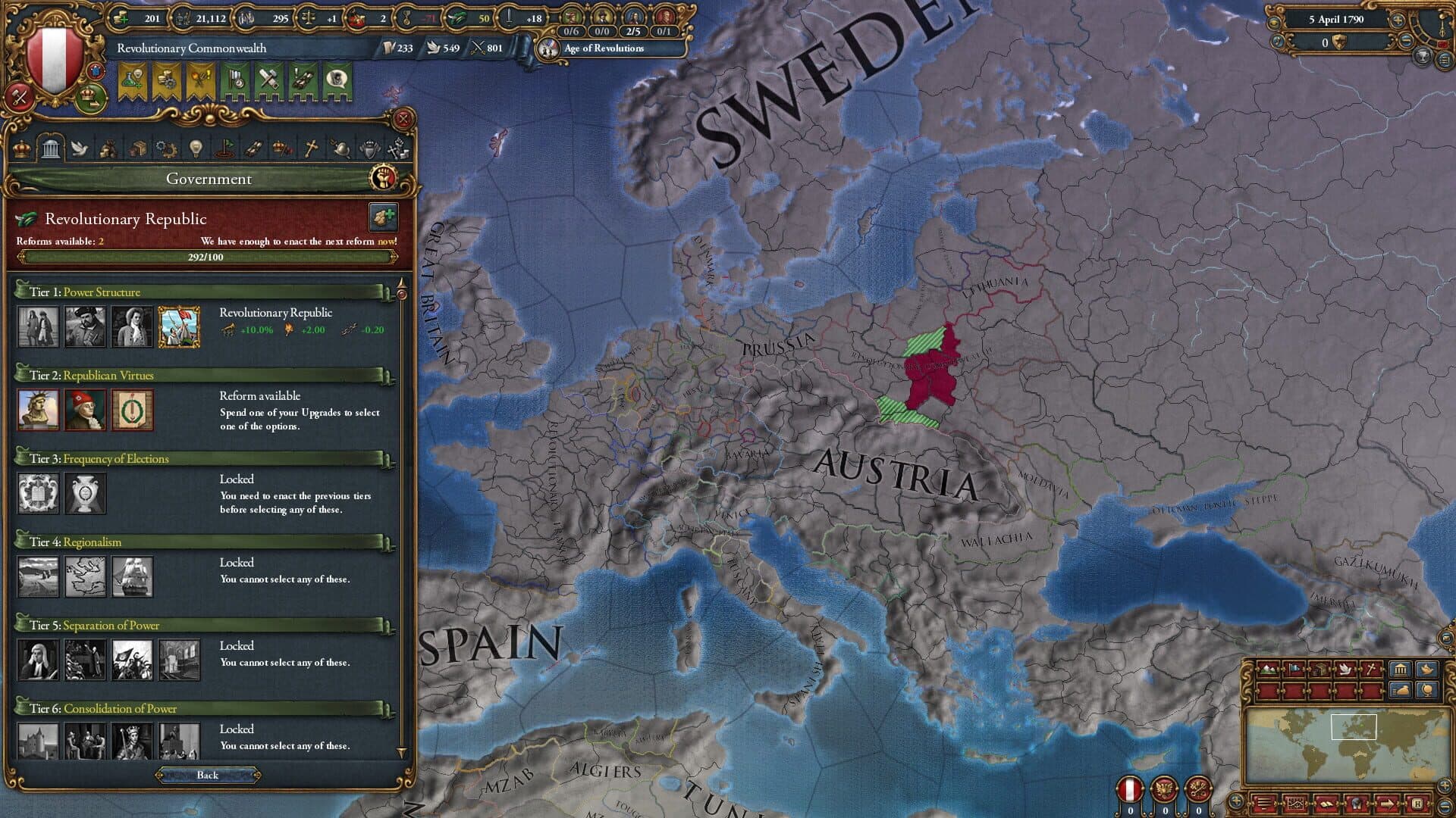 Europa Universalis IV: Emperor screenshot 3