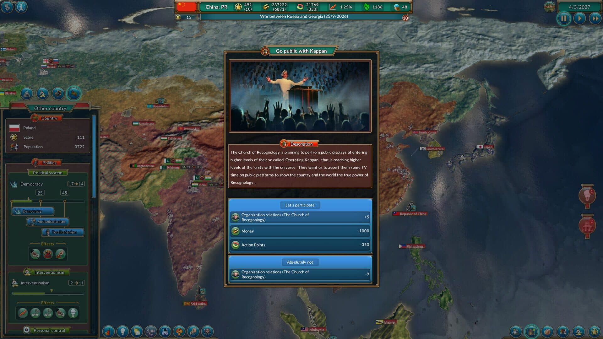 Realpolitiks: New Power screenshot 2