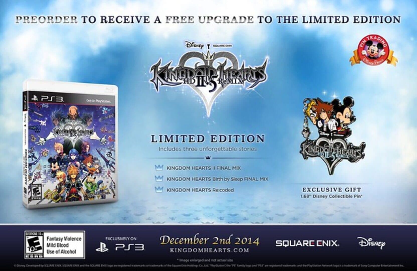 Kingdom Hearts HD 2.5 Remix: Limited Edition screenshot 1