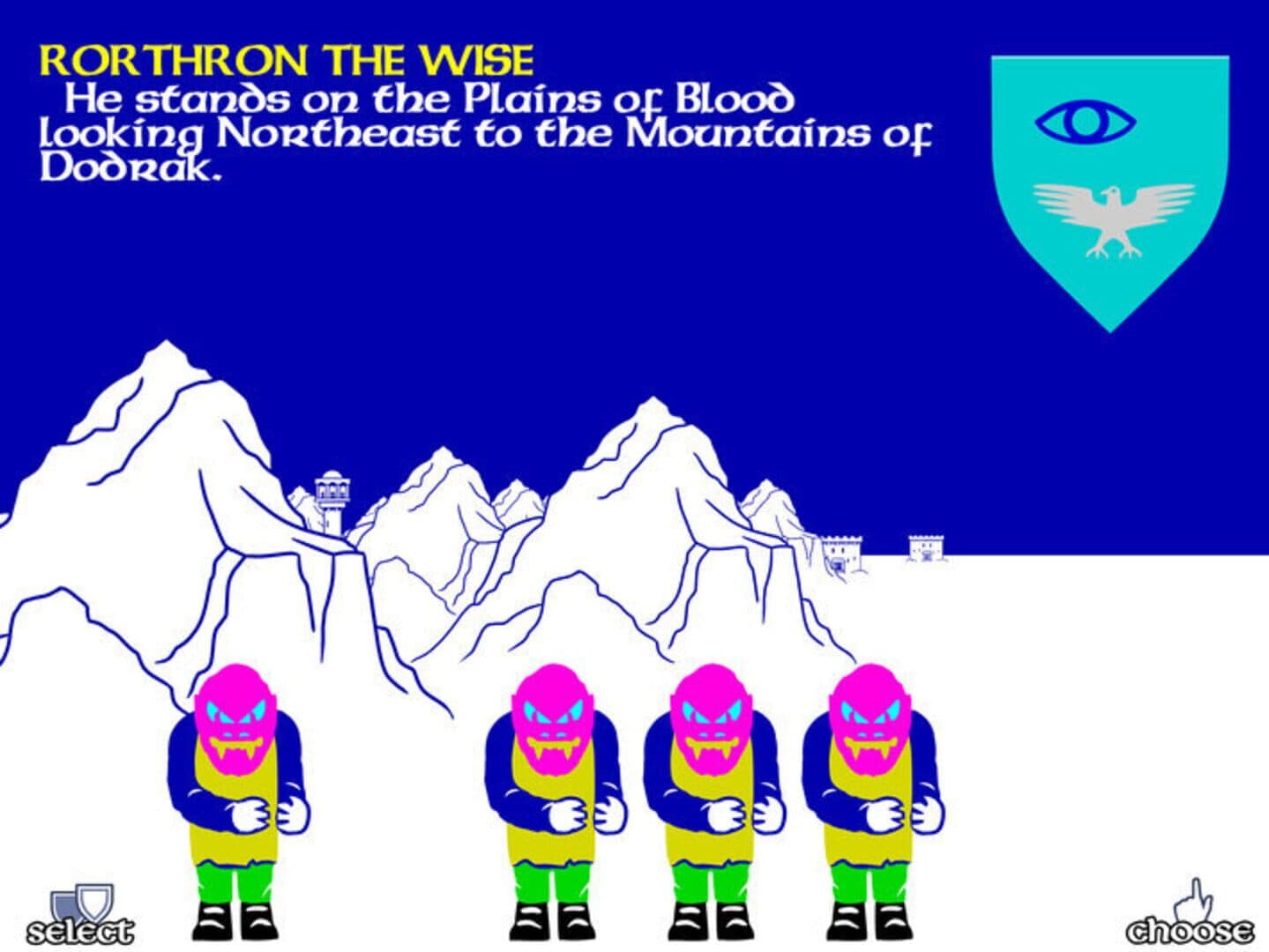 The Lords of Midnight screenshot 1