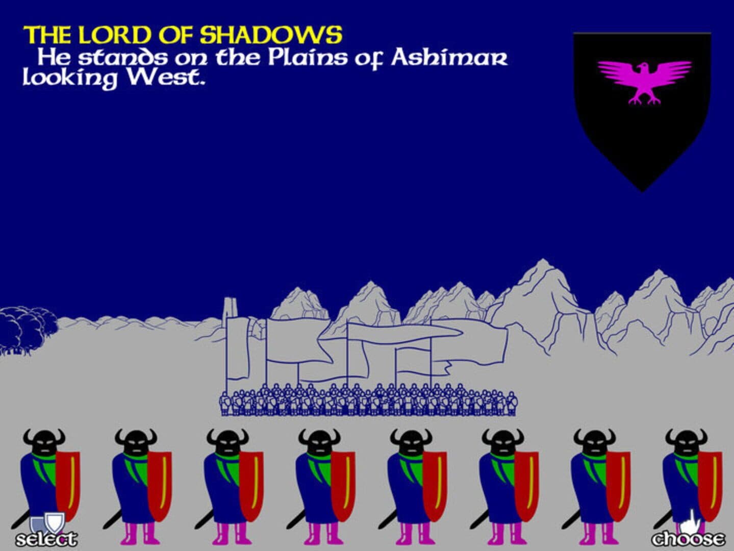 The Lords of Midnight screenshot 2