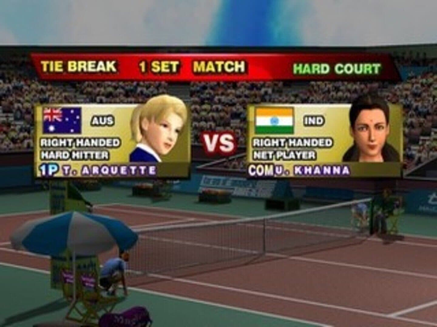 Hard Hitter Tennis screenshot 1