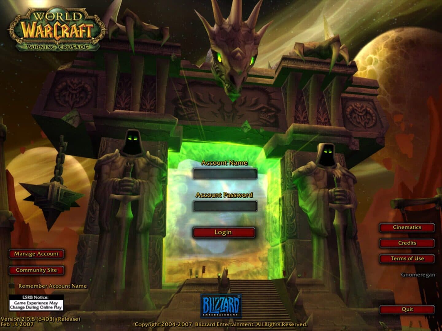 World of Warcraft: The Burning Crusade screenshot 1